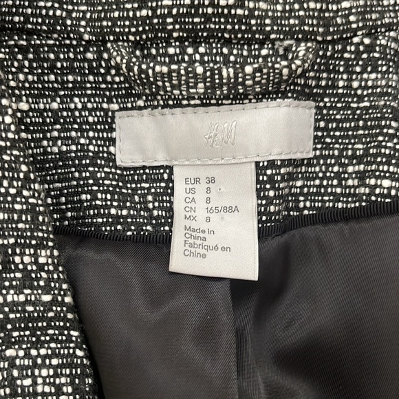 H&M Jacket Blazer Size 8 - Picture 6 of 6